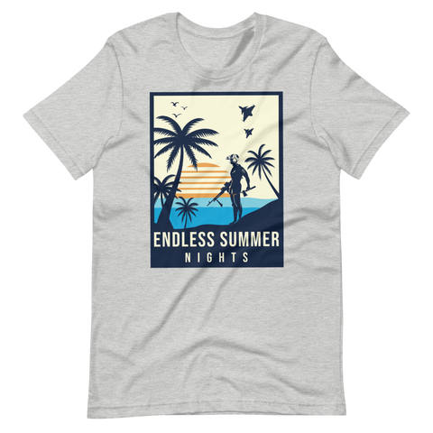 T-Shirt Endless summer nights V2 (Flera färger)