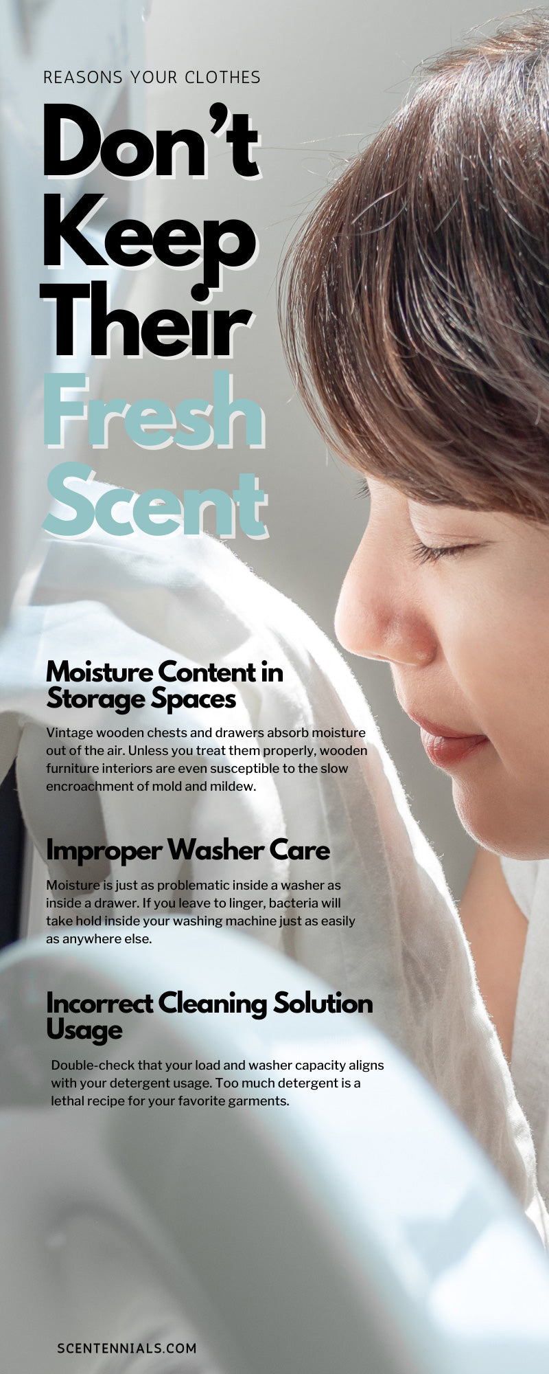 Reasons Your Clothes Don’t Keep Their Fresh Scent