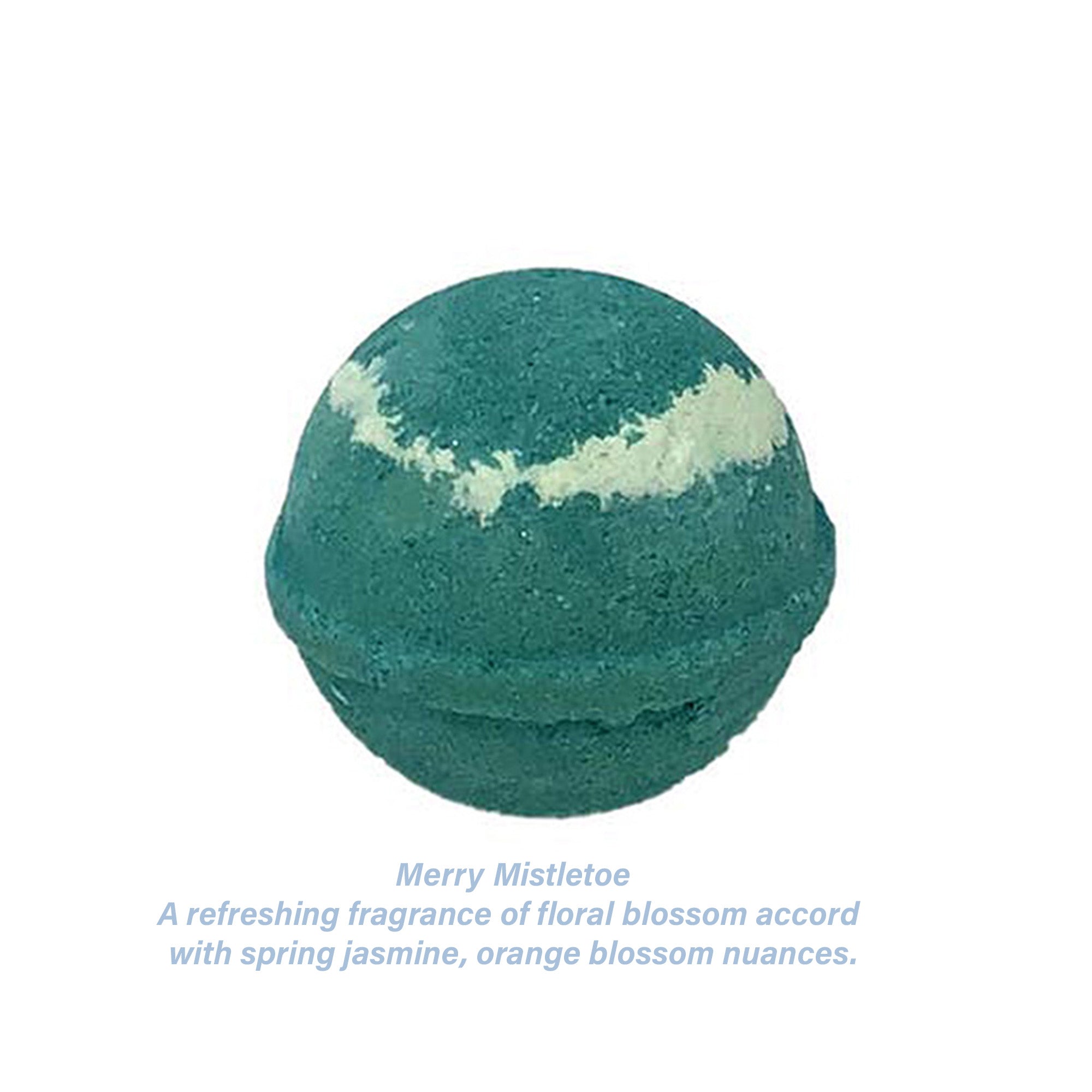 mistletoe bath bomb