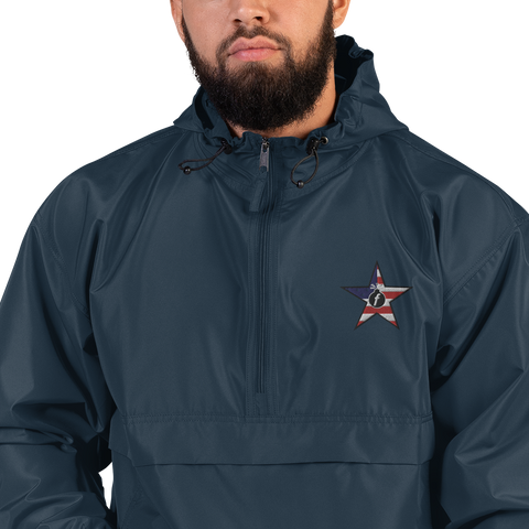 Embroidered matthewstyer Patriot Champion Packable Jacket