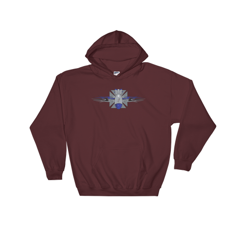 matthewstyer Maltese Cross Hooded Sweatshirt