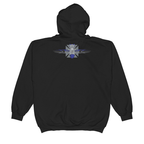 Unisex matthewstyer Maltese Cross Zip Hoodie