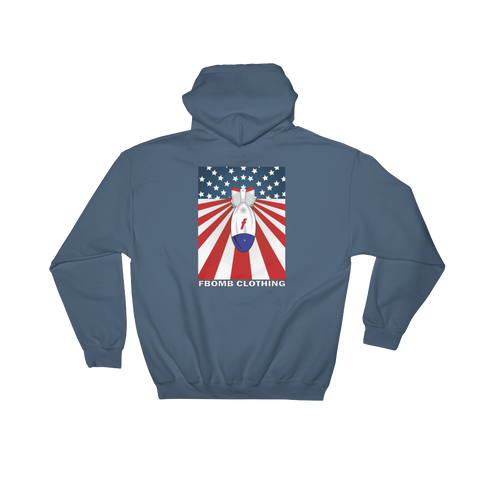 Modern Patriot matthewstyer Dark Colored Hooded Sweatshirt