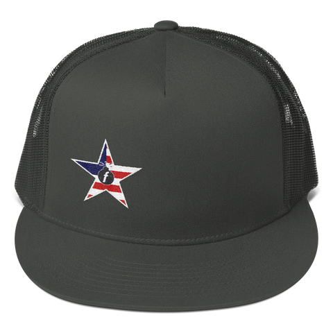 matthewstyer American Militia Trucker Cap - Dark