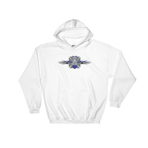 matthewstyer Maltese Cross Hooded Sweatshirt