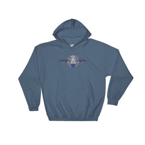 matthewstyer Maltese Cross Hooded Sweatshirt