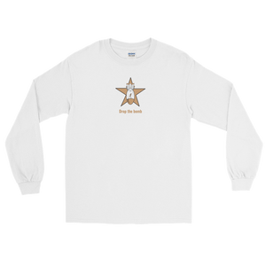 Drop the Brown matthewstyer Long Sleeve T-Shirt (light)