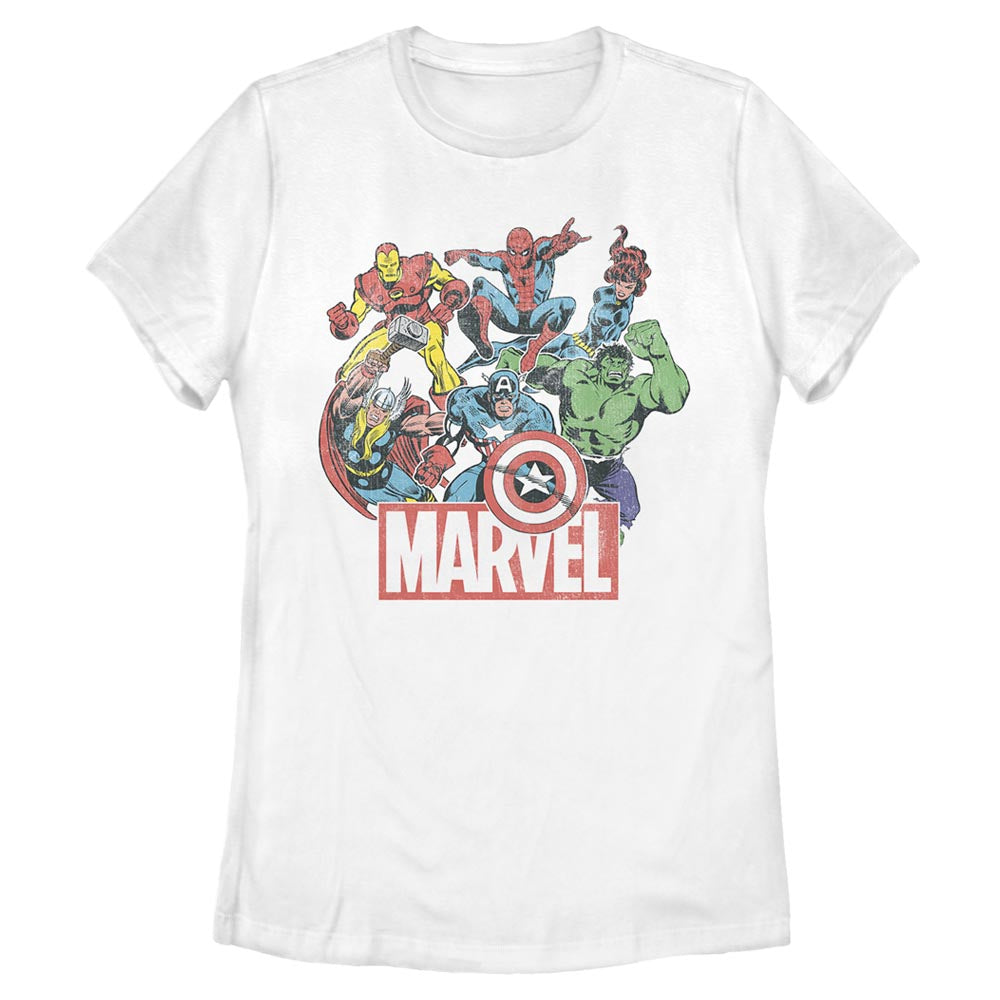 Women's Marvel Heroes of Today T-Shirt - The Mouse Merch Box product image