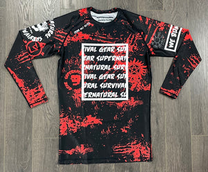 Blood Ops Rashguard Long Sleeve Supernatural Survival Gear