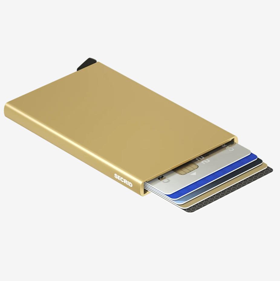 Zegenen Vooruitzicht Fragiel SECRID Cardprotector - Gold – ULAH, LLC