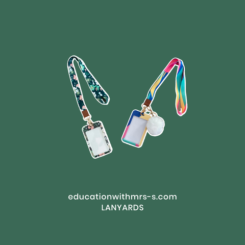 educations with mrs s teacher lanyards