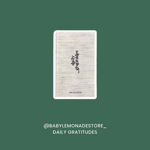 baby lemonade daily gratitude journal
