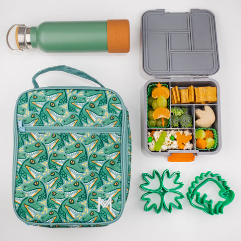 Jurassic Bag and Little Lunch box bento five