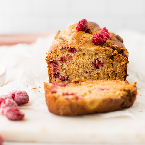 raspberry banana bread