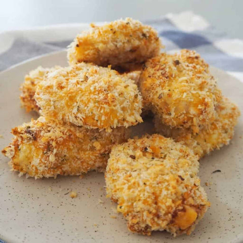 home made nuggets for lunch box