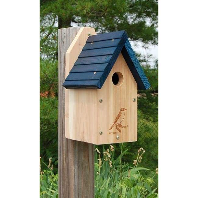 cedar bluebird house