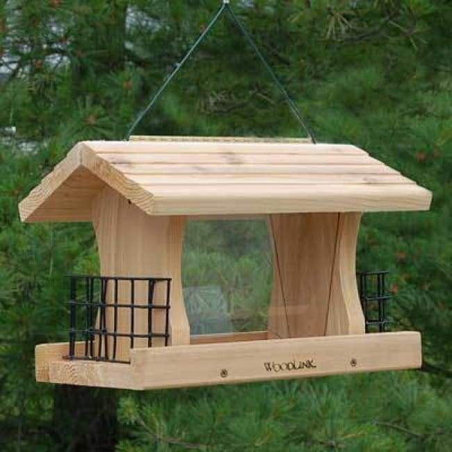 Deluxe Bird Feeder With Suet Cages, Accessories