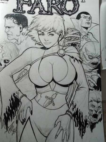 Power Girl as Elvira