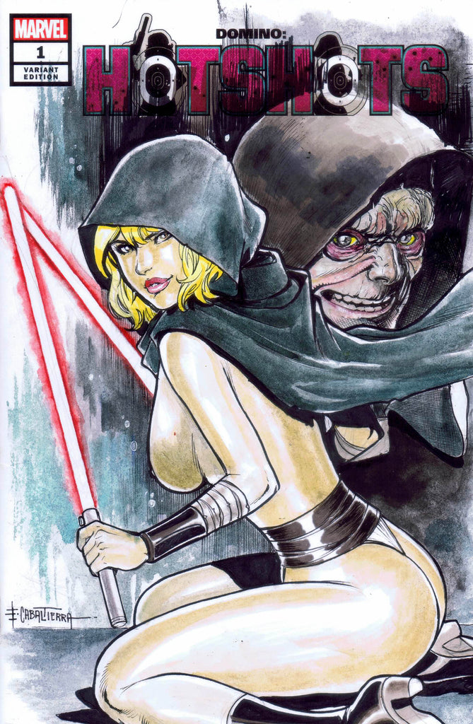 Gwen Stacy as a Dark Jedi