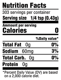 Nutrition Info