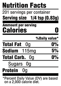 Nutrition Info