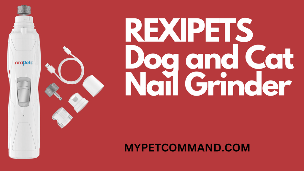 REXIPETS Dog and Cat Nail Grinder