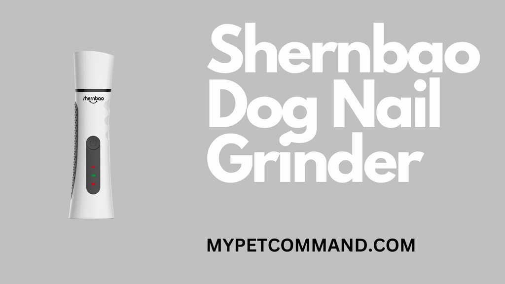 Shernbao Dog Nail Grinder | The Best Nail Grinder for Dogs
