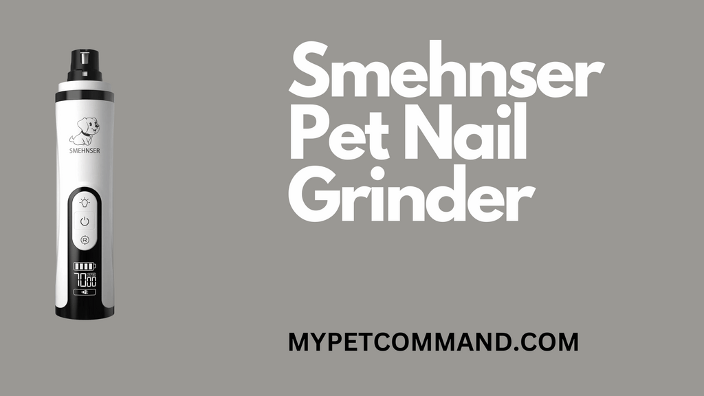 Smehnser Pet Nail Grinder