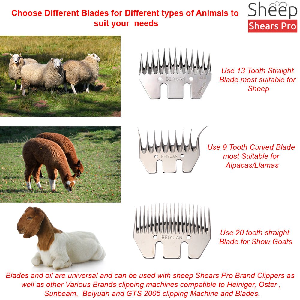 Sheep , Electric Wool Accs Electric Wool Comb Cutter , 13 Curved 