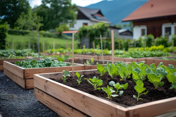 raised bed garden