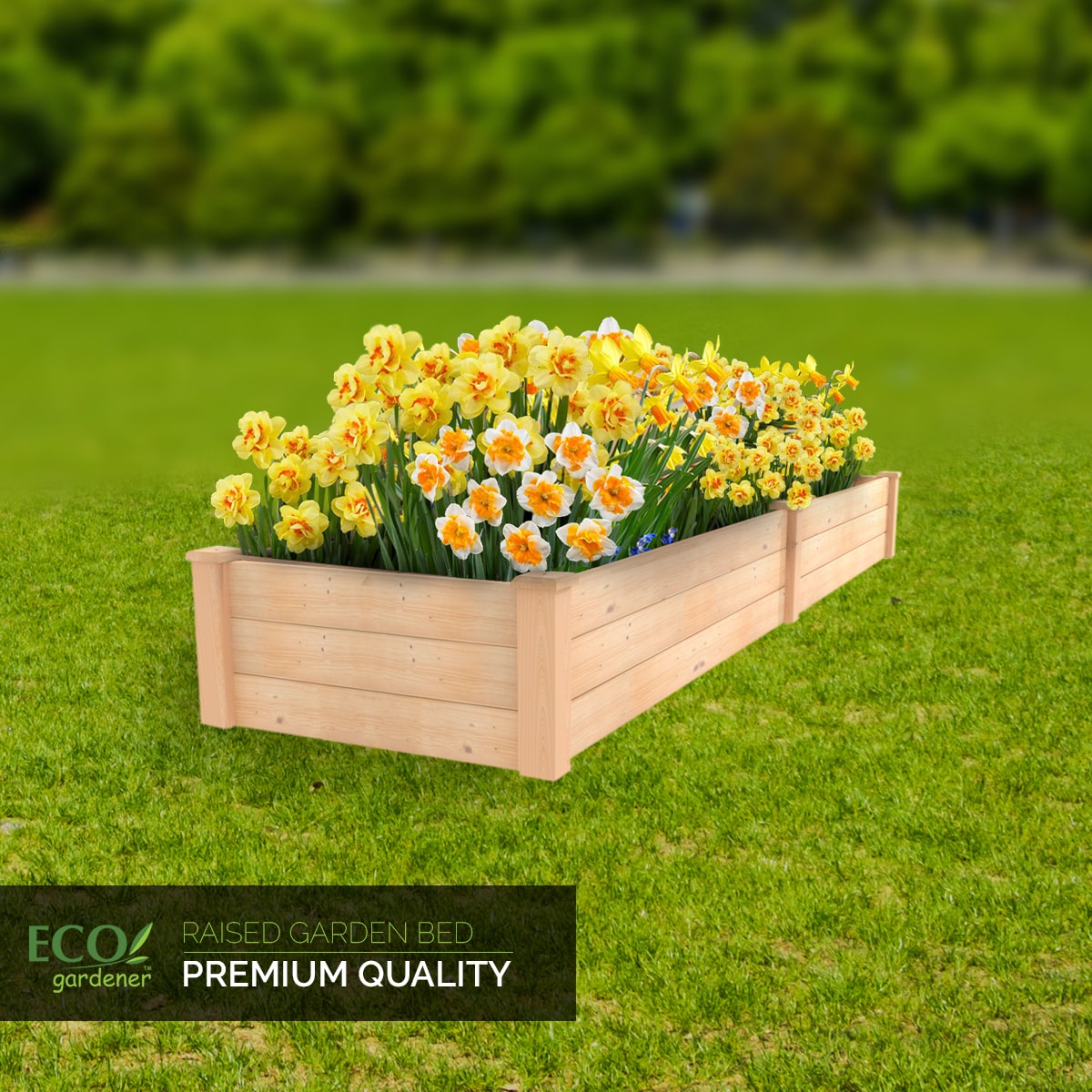 Ecogardener Raised Bed Planter
