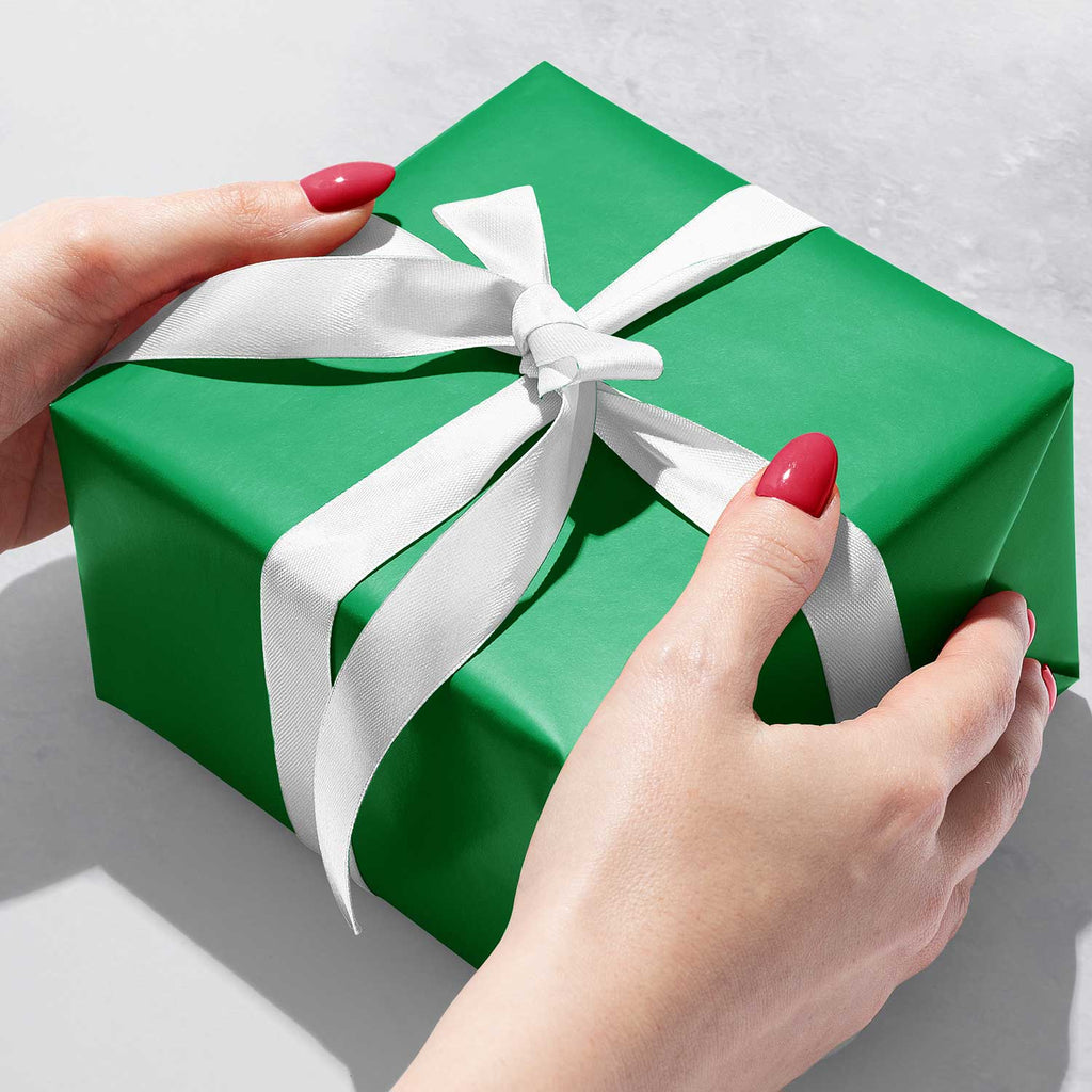 Try our Forest Green Coloured Gift Wrap. Packaging solutions by Pac-hs