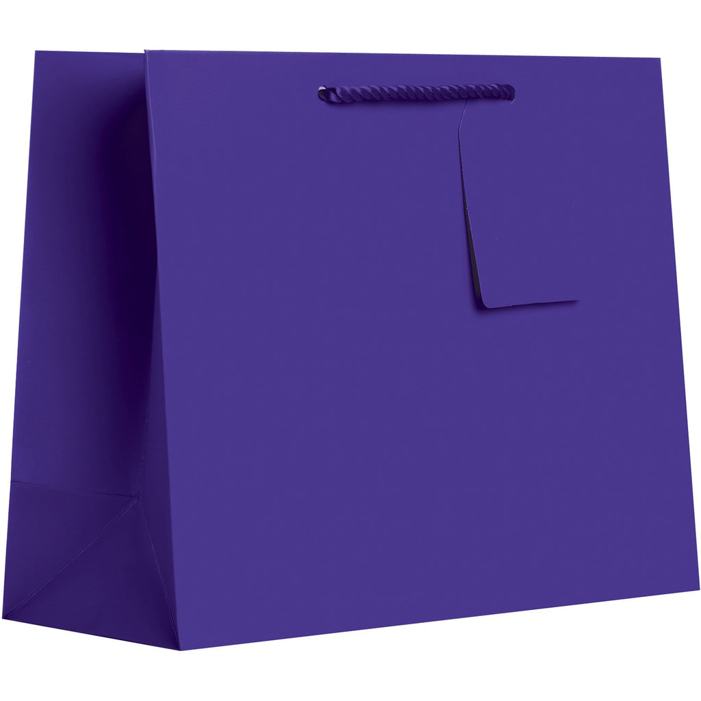 Heavyweight Solid Color Large Gift Bags, Matte Burgundy – Present