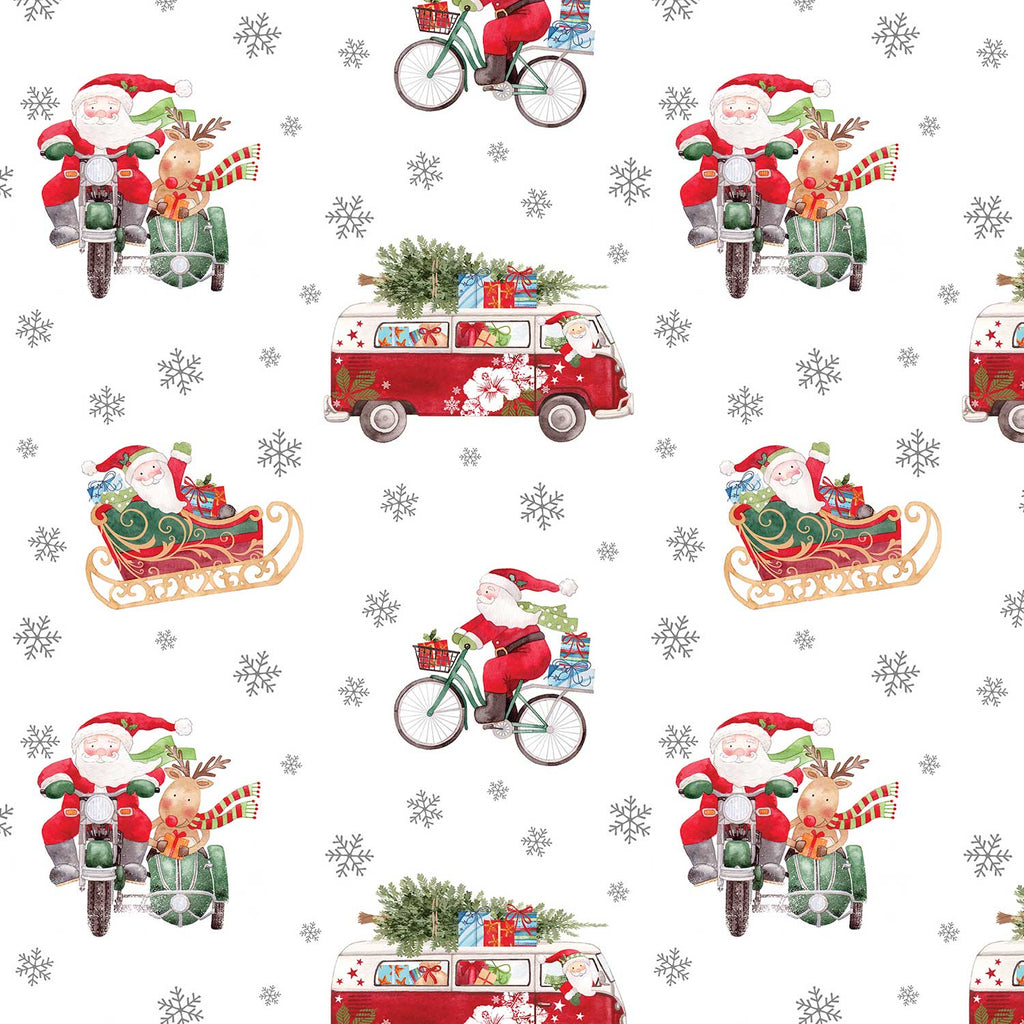 Holiday Safari Christmas Gift Wrap Full Ream 833 ft x 24 in