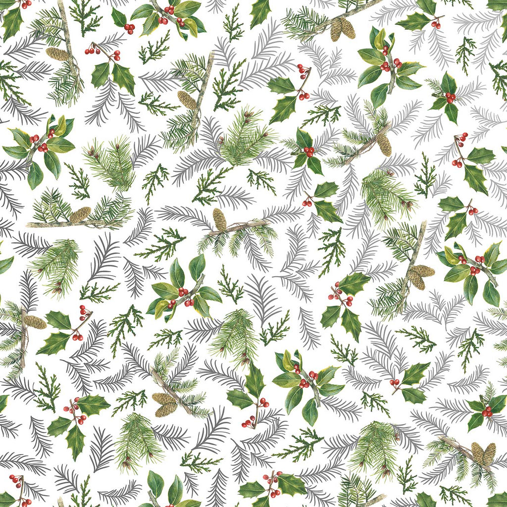 Harbor Trail Green Wrapping Paper