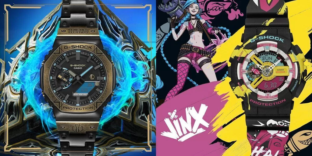 G-SHOCK x League of Legends: A Legendary Collaboration Unveiled GA-110LL-1AJR and GM-B2100LL-1AJR