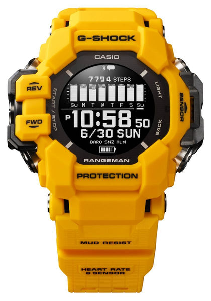 G-SHOCK RANGEMAN GPR-H1000: Unveiling a New Standard in Survival Toughness with Heart Rate Monitoring and GPS Precision - GPR-H1000-1 & GPR-H1000-9 WatchOutz.com