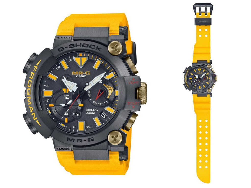 Introducing the Casio G-SHOCK MRG-Frogman 30th Anniversary Limited Edition MRG-BF1000E-1A9 www.watchoutz.com