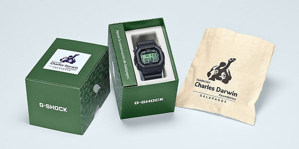 G-SHOCK Collaborates with Charles Darwin Foundation to Protect the Galapagos Islands - GW-B5600CD-1A2, GW-B5600CD-9, GW-B5600CD-1A3