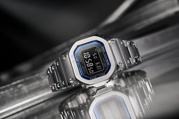 Introducing the New Full Metal G-Shock Family: GM-B2100AD-2A and GMW-B5000D-2 with Blue Dial and Blue-Accented Face