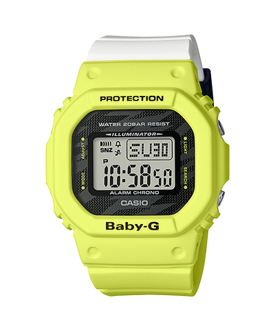 Casio G Shock Lightning Yellow Series For Team G Shock Baby G Watch Outz