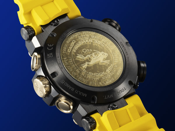 Introducing the Casio G-SHOCK MRG-Frogman 30th Anniversary Limited Edition MRG-BF1000E-1A9 www.watchoutz.com