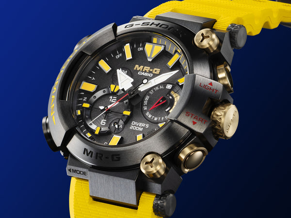 Introducing the Casio G-SHOCK MRG-Frogman 30th Anniversary Limited Edition MRG-BF1000E-1A9 www.watchoutz.com