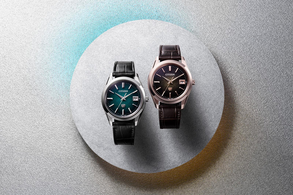 Introducing the Exquisite Citizen Iconic Nature Collection Washi Dial Limited Editions - AQ4100-22W & AQ4106-00W WatchOutz.com