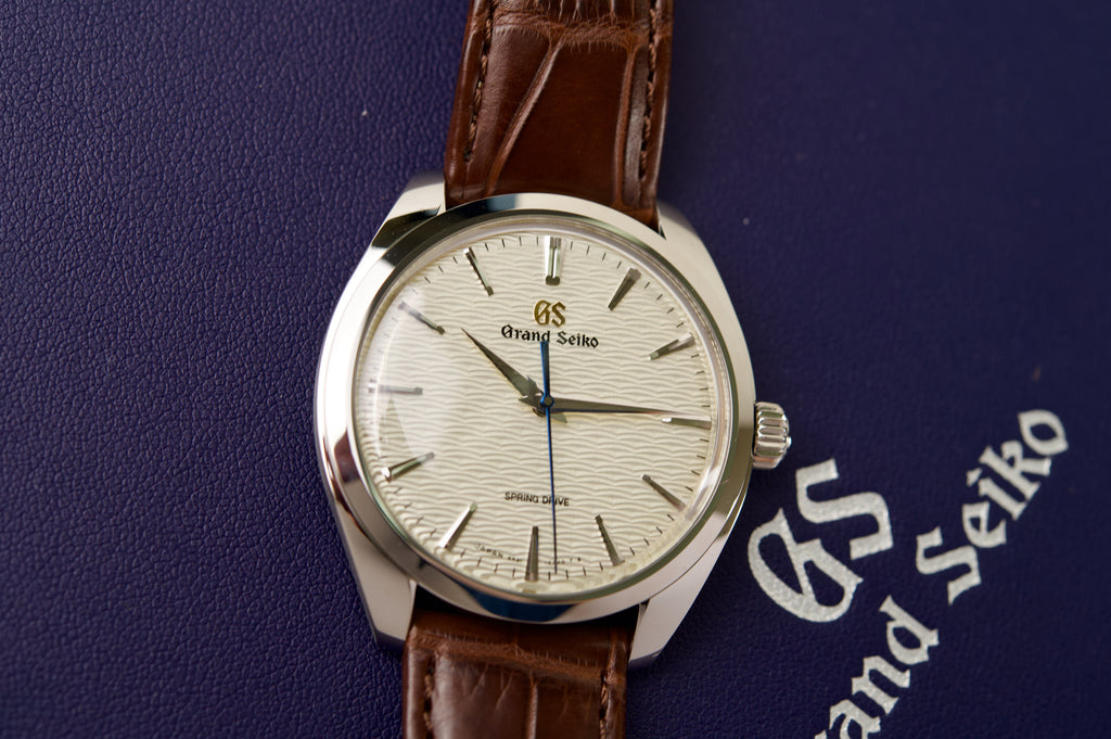 Grand Seiko Thailand Exclusive Heritage Edition Watch Review SBGY021 Nami “Suwa Wave” WatchOutz.com