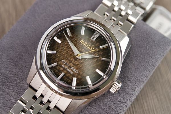 King Seiko SPB365 110th Anniversary: A Commemorative Timepiece with a Captivating Turtle Shell Dial WatchOutz.com