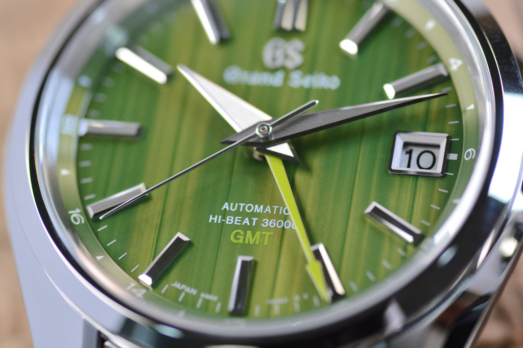 The Grand Seiko GMT Peacock SBGJ261 and the Grand Seiko Green Bamboo SBGJ259 Review www.watchoutz.com 