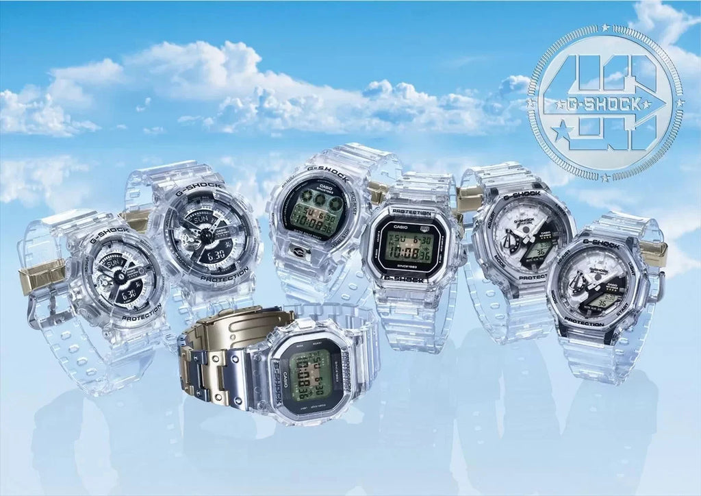 Casio G-Shock 40th Anniversary Clear Remix Series - A Celebration