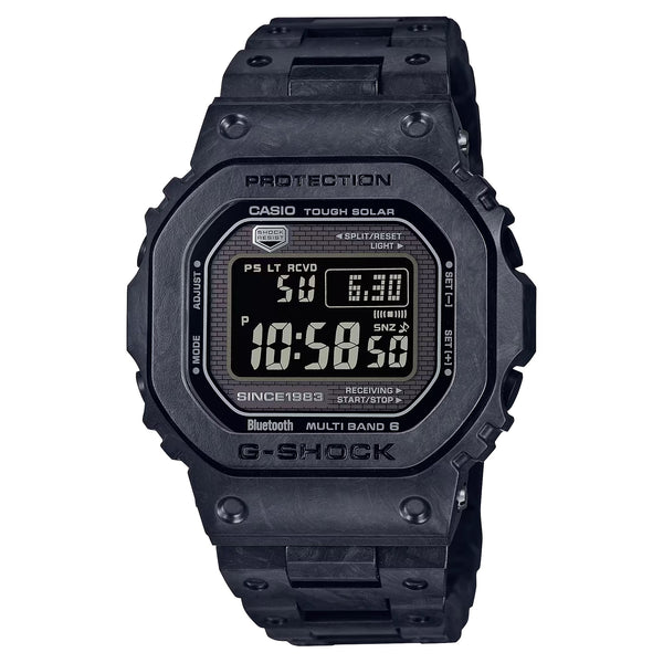 G-SHOCK 40th Anniversary Model GCW-B5000UN series - A Square Marvel of Carbon Material WatchOutz.com