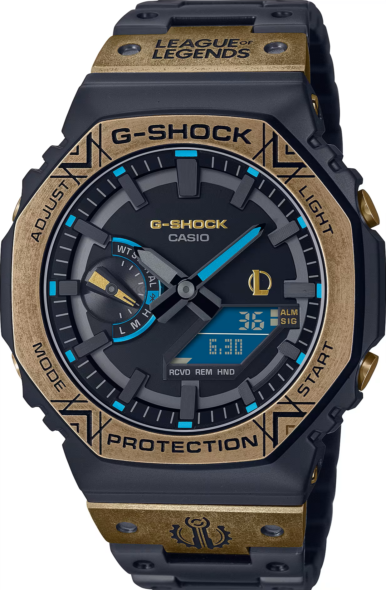 Casio G-Shock LEAGUE OF LEGEND Collaboration Hextech GM-B2100LL-1A  GMB2100LL-1A – WATCH OUTZ